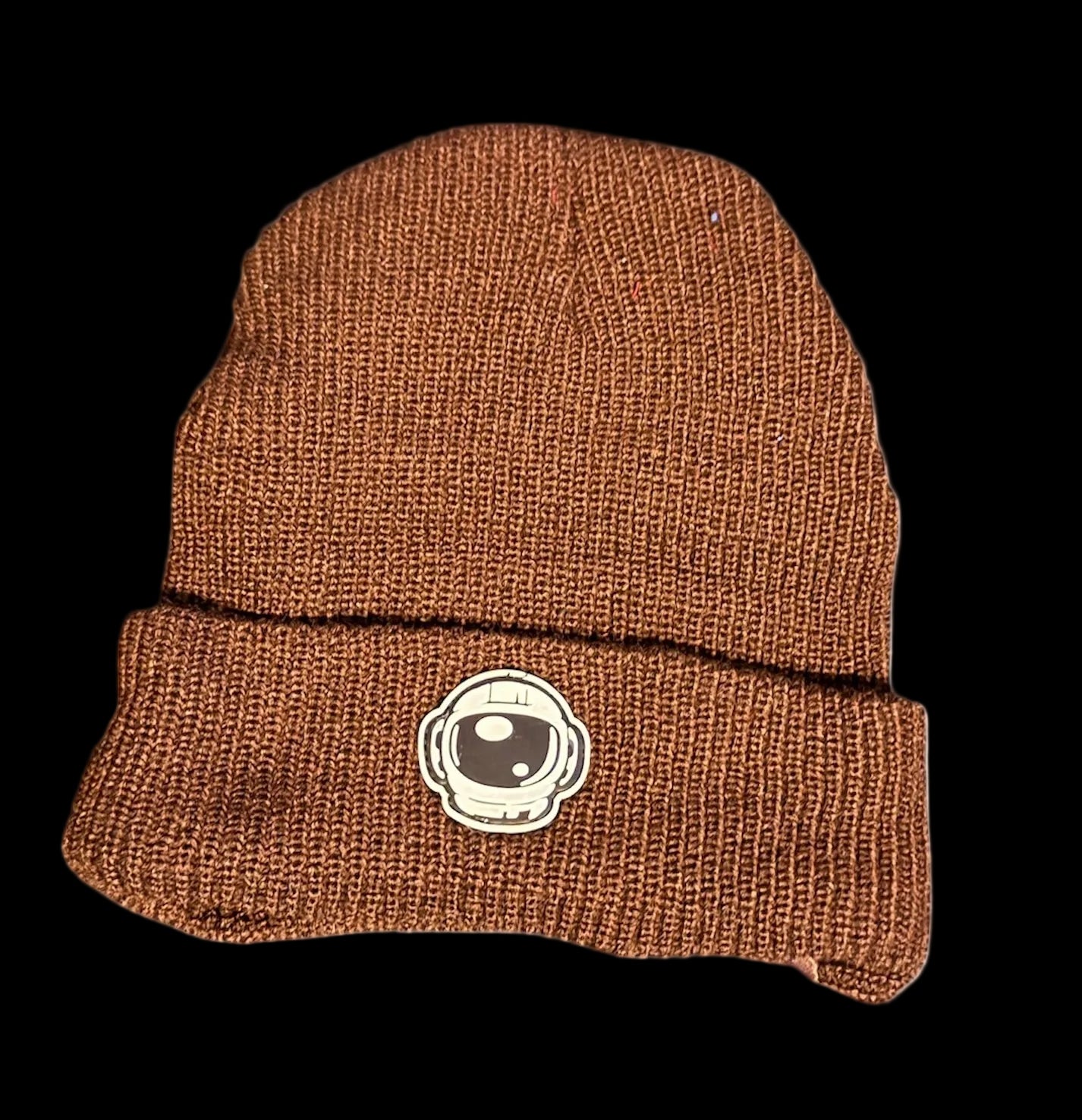 Beanie w/ silk-satin