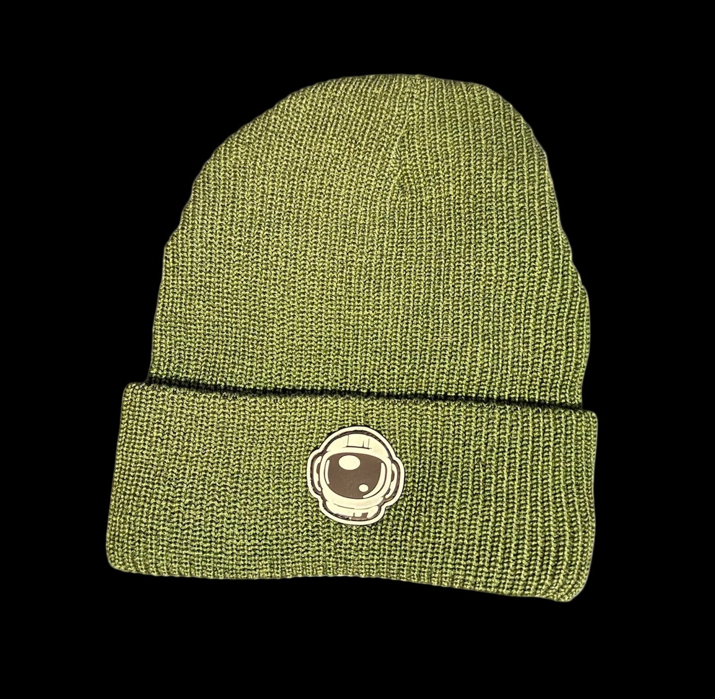 Beanie w/ silk-satin