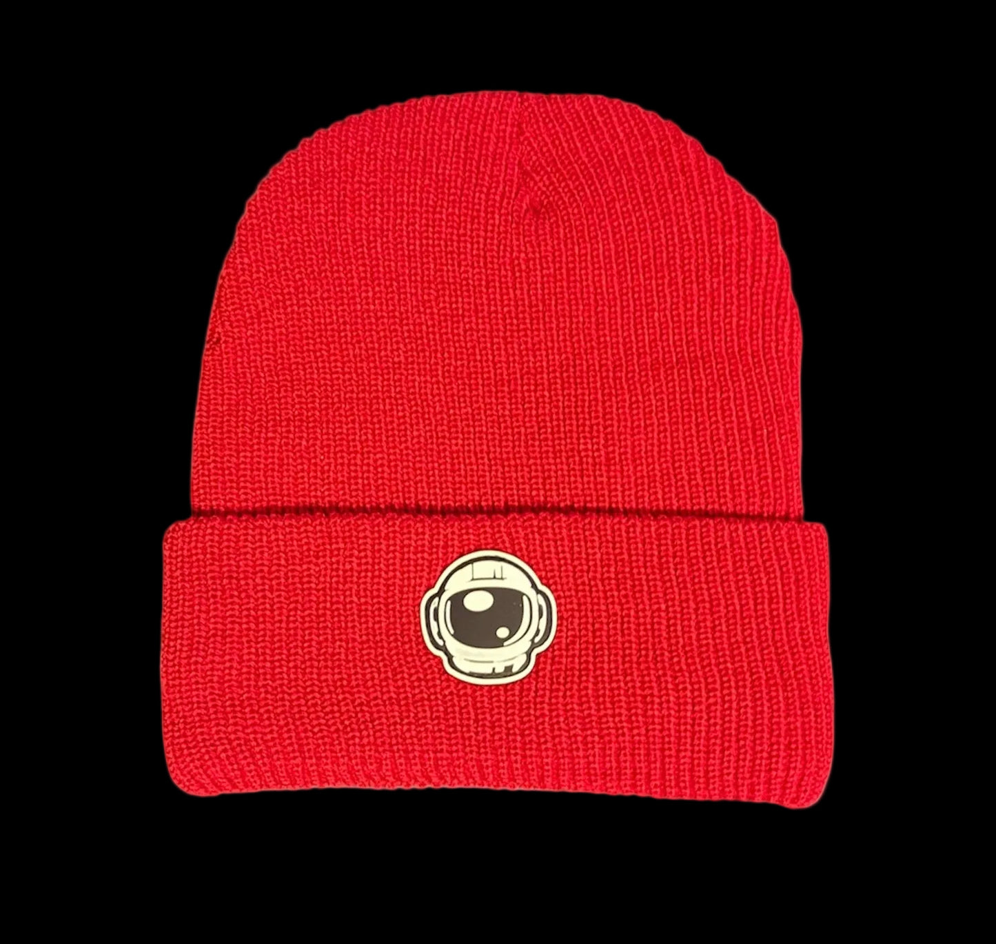 Beanie w/ silk-satin