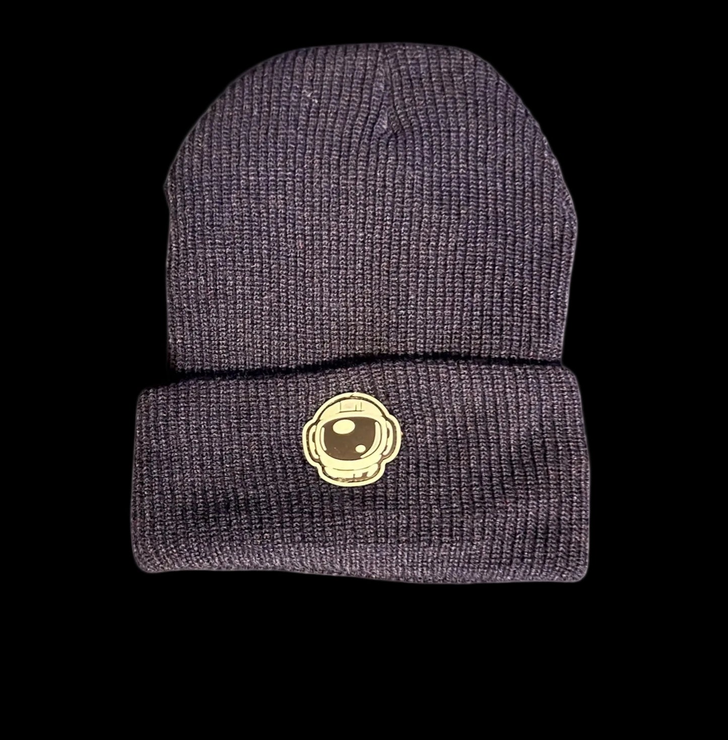 Beanie w/ silk-satin