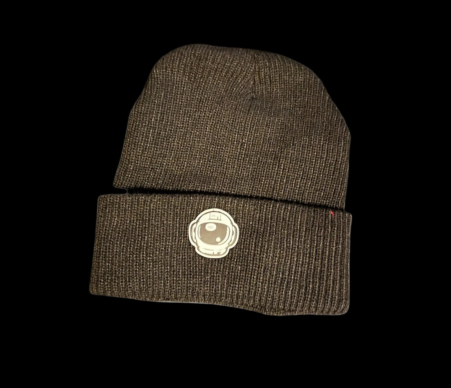 Beanie w/ silk-satin